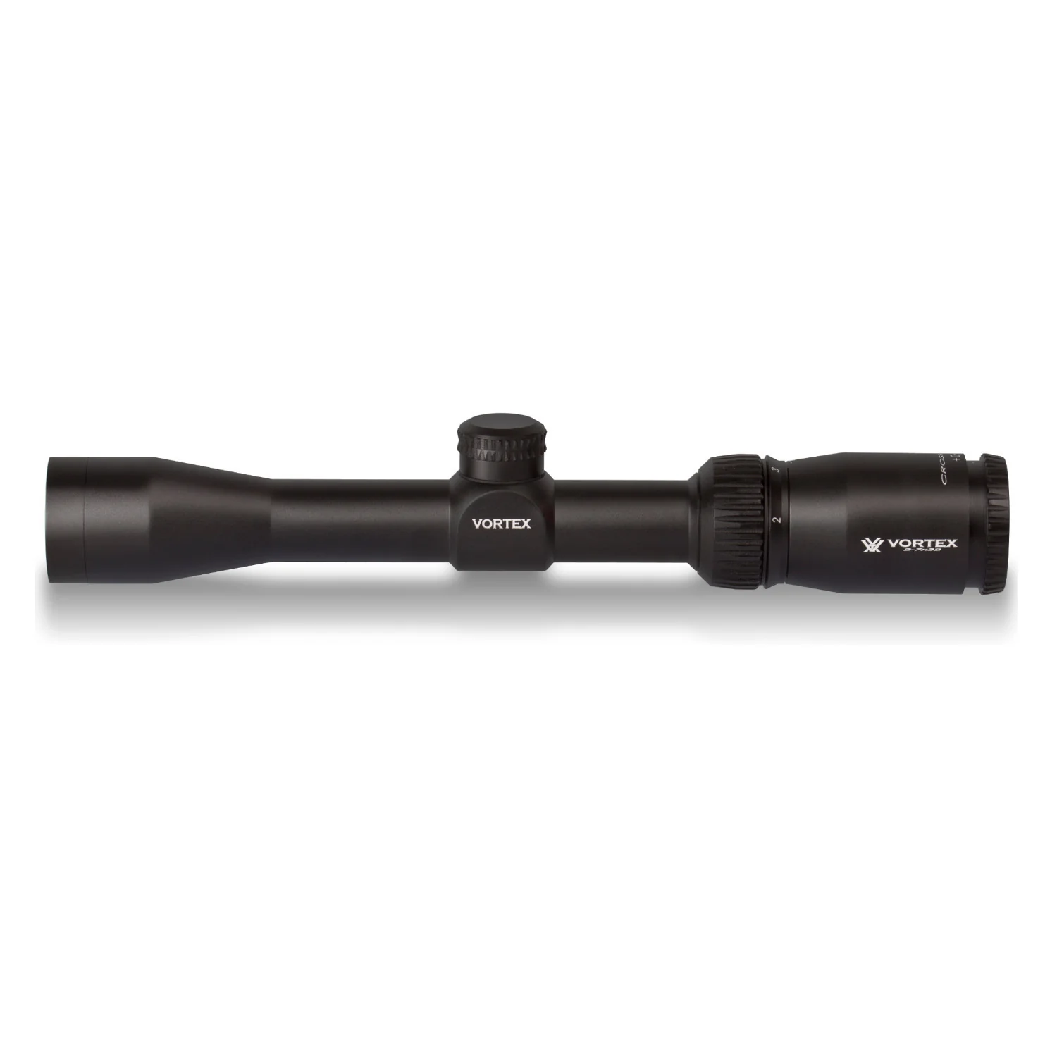 Vortex Crossfire II 2-7x32 Riflescope (V-Plex MOA Reticle) with1-inch Riflescope Rings and Hat - Image 5