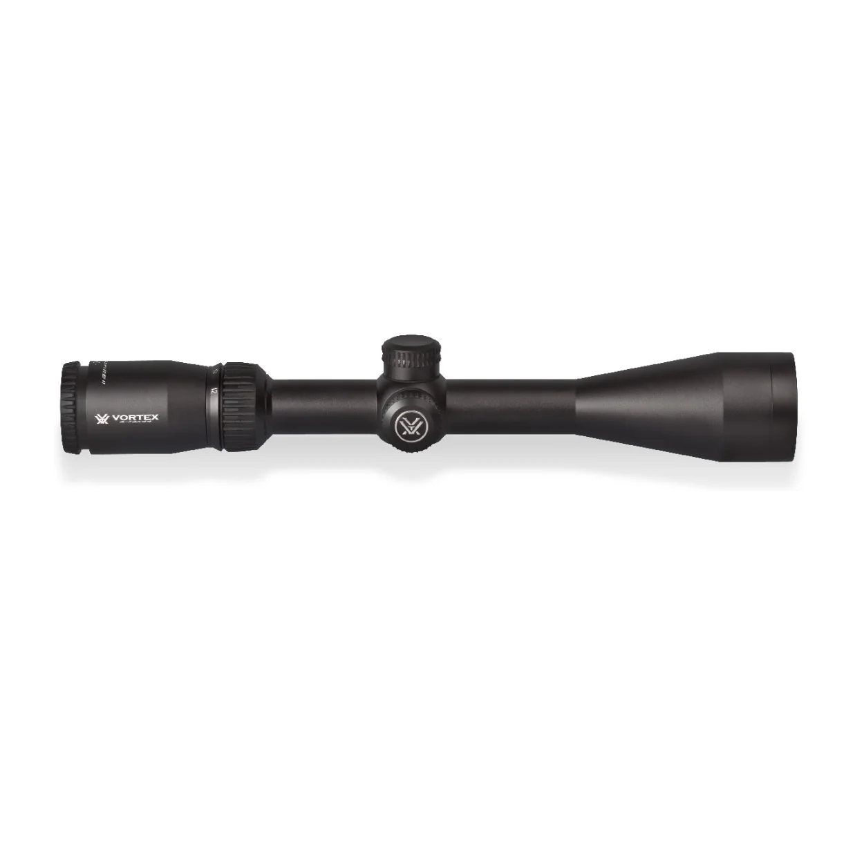 Vortex Crossfire II 4-12x44 Riflescope (V-Plex MOA Reticle) with 1-inch Scope Rings and Hat - Image 3