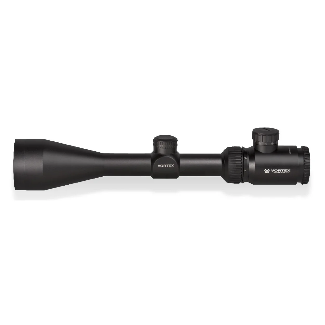 Vortex Crossfire II 3-9x50 Riflescope (V-Brite MOA Reticle) with 1-Inch Riflescope Rings and Hat - Image 3