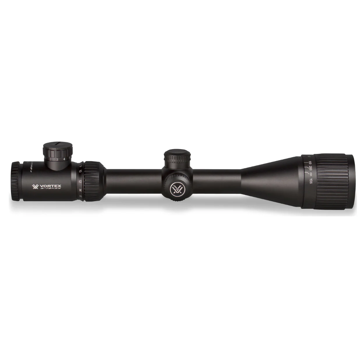 Vortex Crossfire II 6-18x44 AO Riflescope (V-Brite MOA Reticle) and Vortex Cap - Image 4