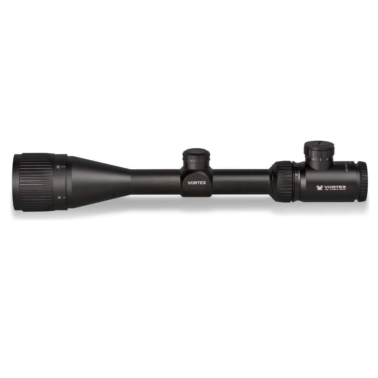 Vortex Crossfire II 6-18x44 AO Riflescope with 1-inch Scope Rings and Hat - Image 10