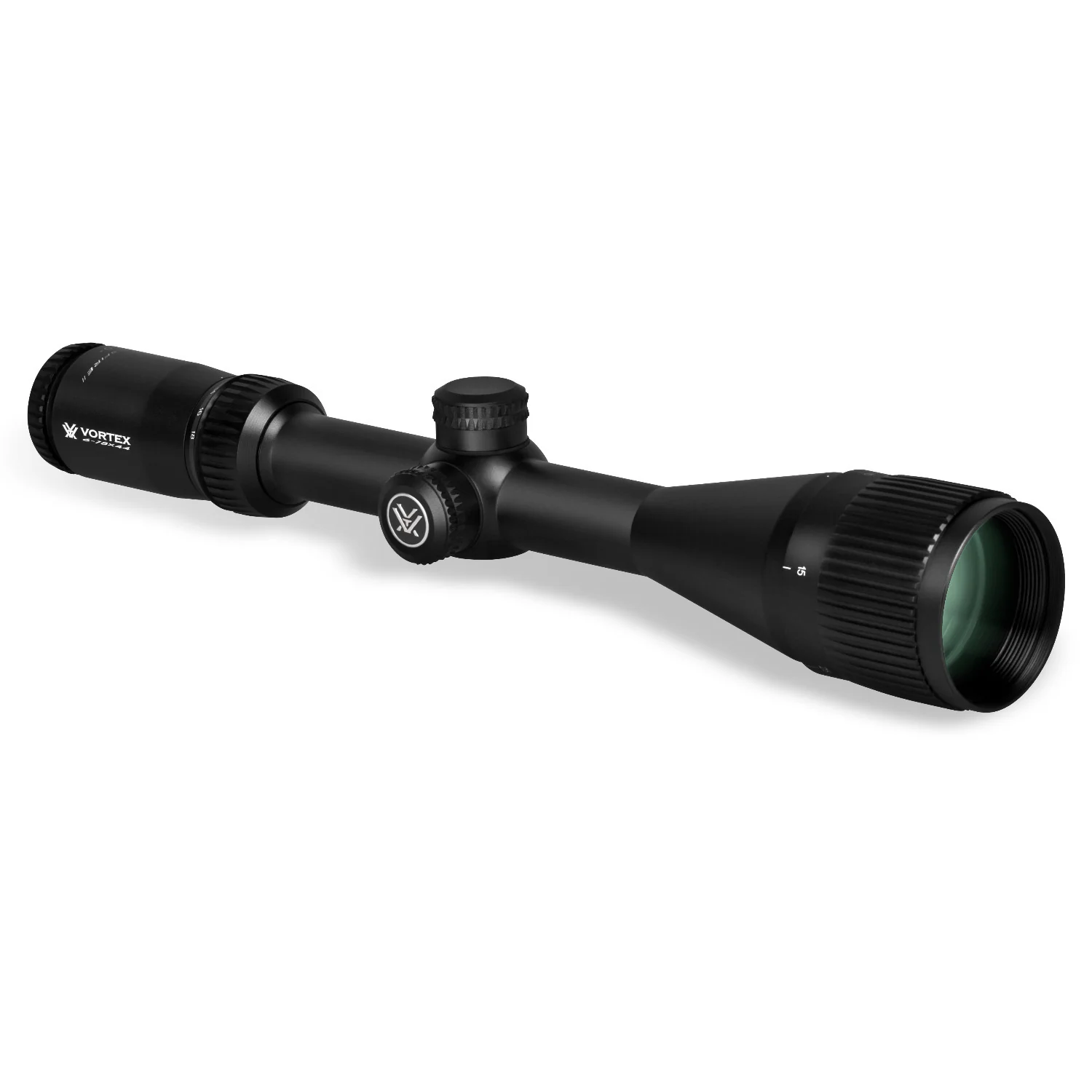 Vortex Crossfire II 6-18x44 AO Riflescope (Dead-Hold BDC MOA Reticle) and Cap - Image 2