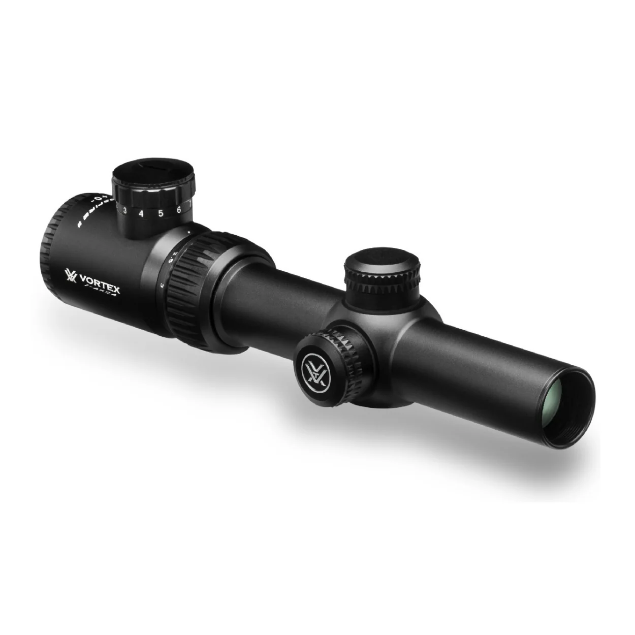 Vortex Crossfire II 1-4x24 Riflescope (V-Brite MOA Reticle) With 30mm Riflescope Mount and Hat - Image 7