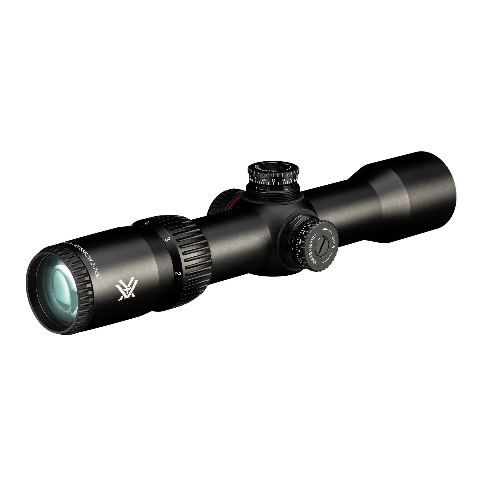 Vortex Crossfire II 2-7x32 Crossbow Scope with 30mm Riflescope Rings 2-Piece Set and Hat - Image 7