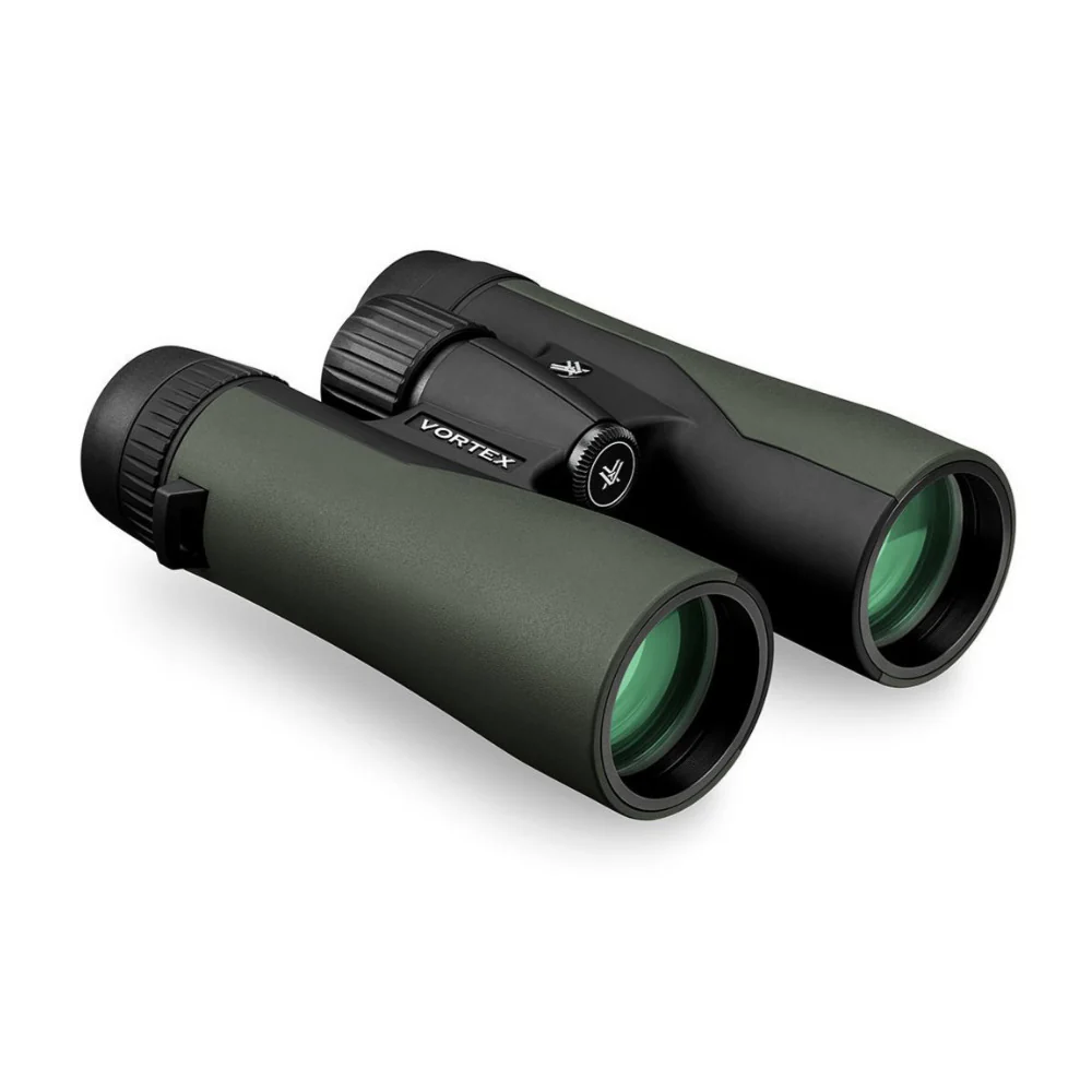 Vortex 10x42 Crossfire HD Roof Prism Binoculars with GlassPak Harness Case, Cap and Floating Strap Bundle - Image 7