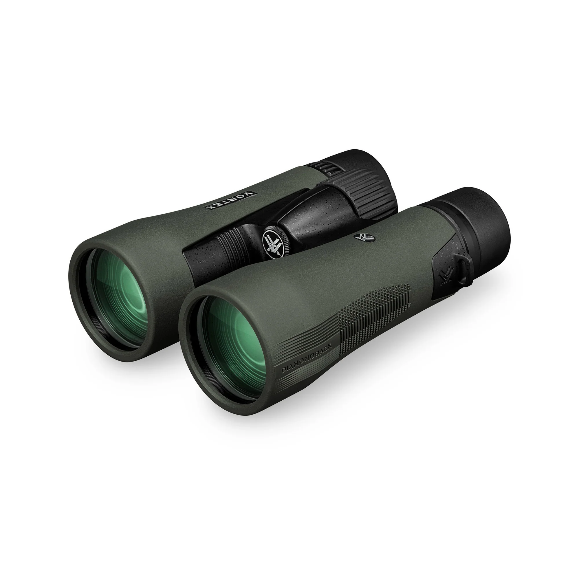 Vortex 12x50 Diamondback HD Roof Prism Binoculars with GlassPak Case, Cap and Floating Strap Bundle - Image 8