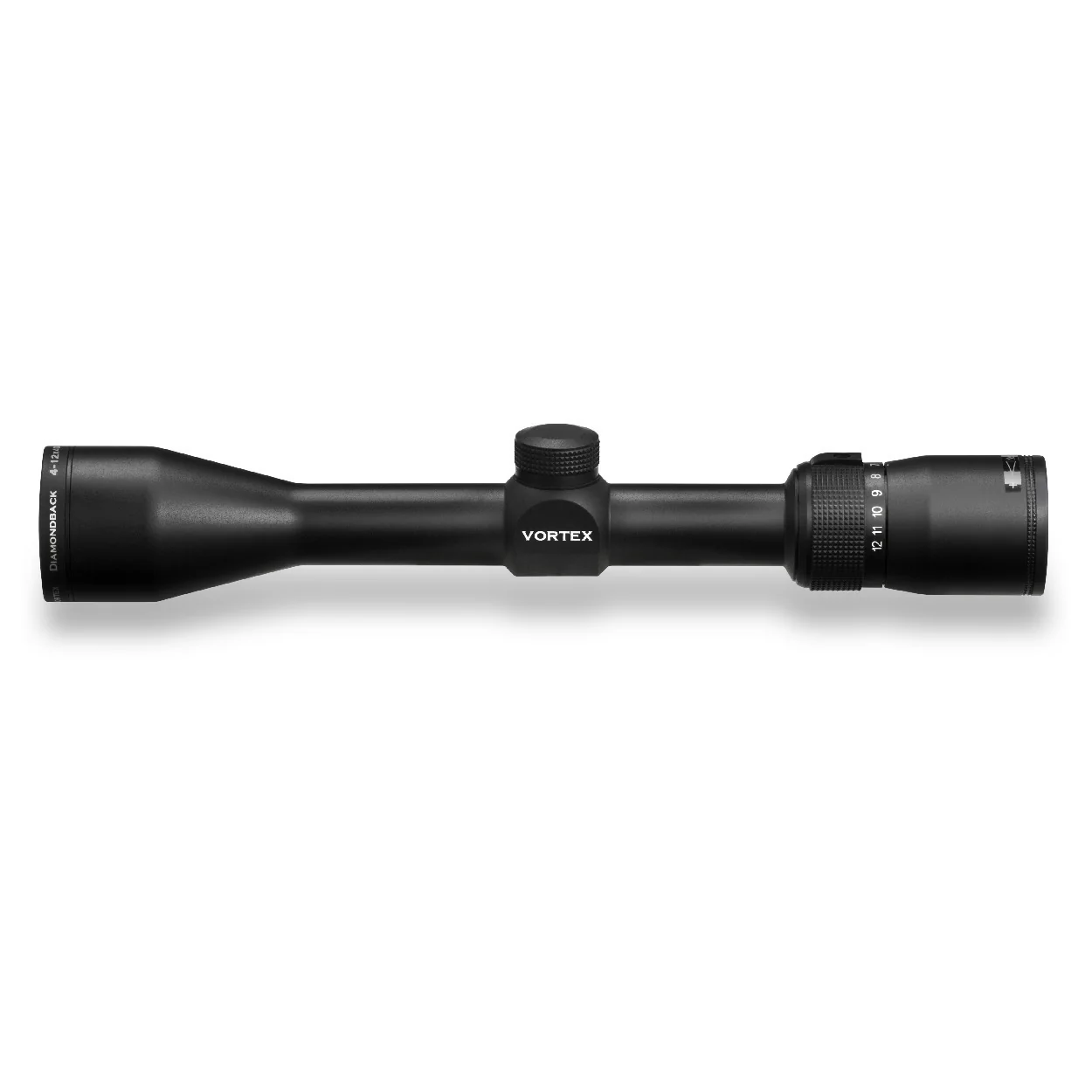 Vortex Diamondback 4-12x40 Riflescope (Dead-Hold BDC MOA Reticle) with 1-inch Scope Rings and Hat - Image 9