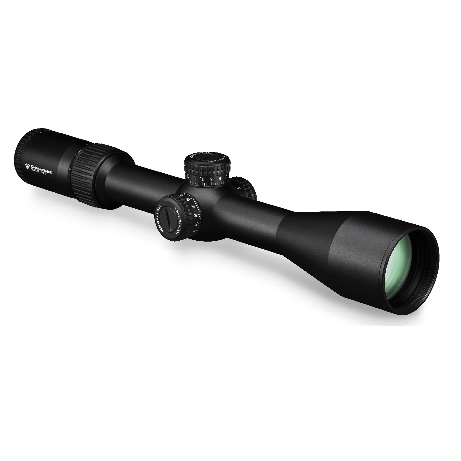 Vortex Diamondback Tactical 6-24x50 Riflescope (EBR-2C MOA Reticle) and Hat - Image 2