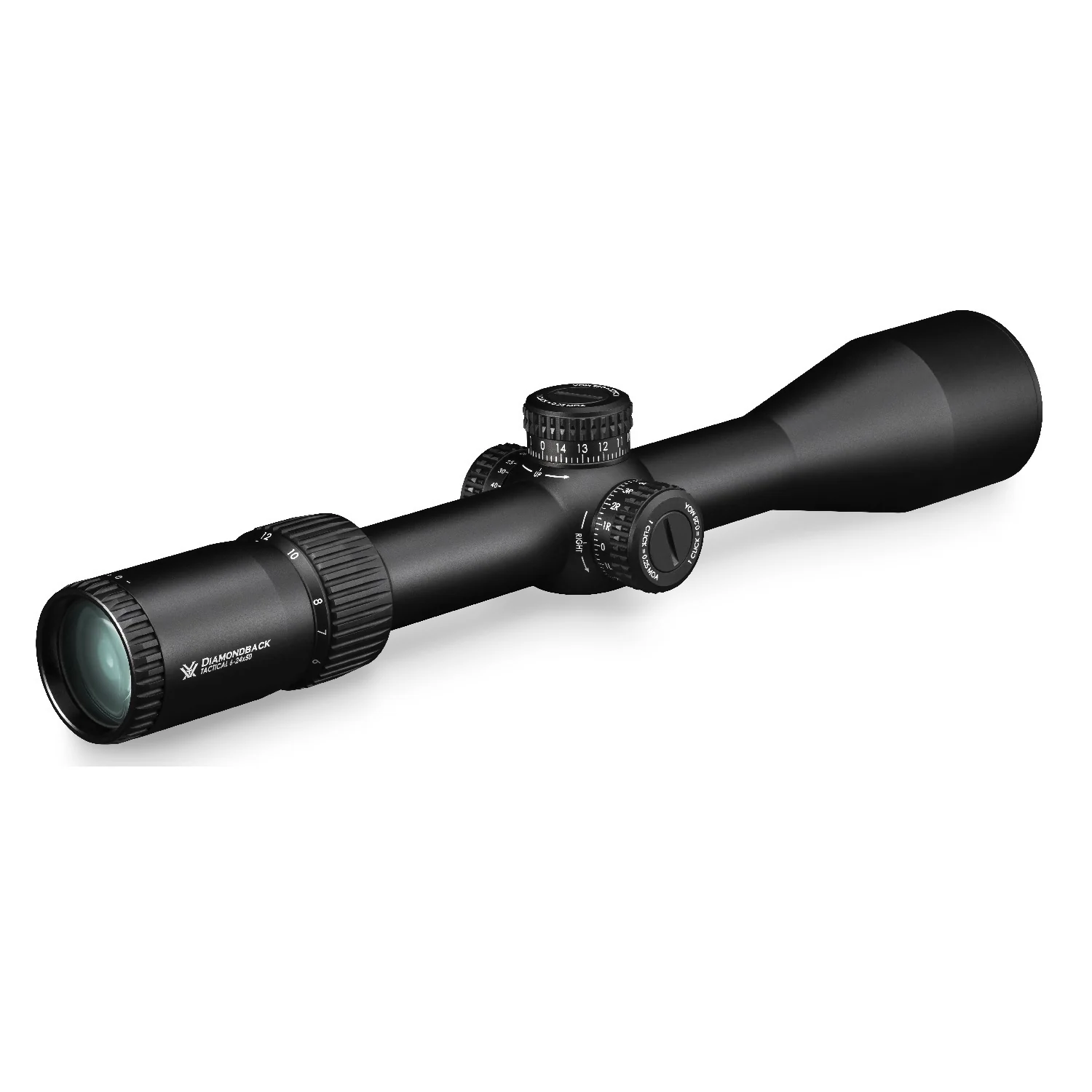 Vortex Diamondback Tactical 6-24x50 Riflescope (EBR-2C MOA Reticle) and Hat - Image 4