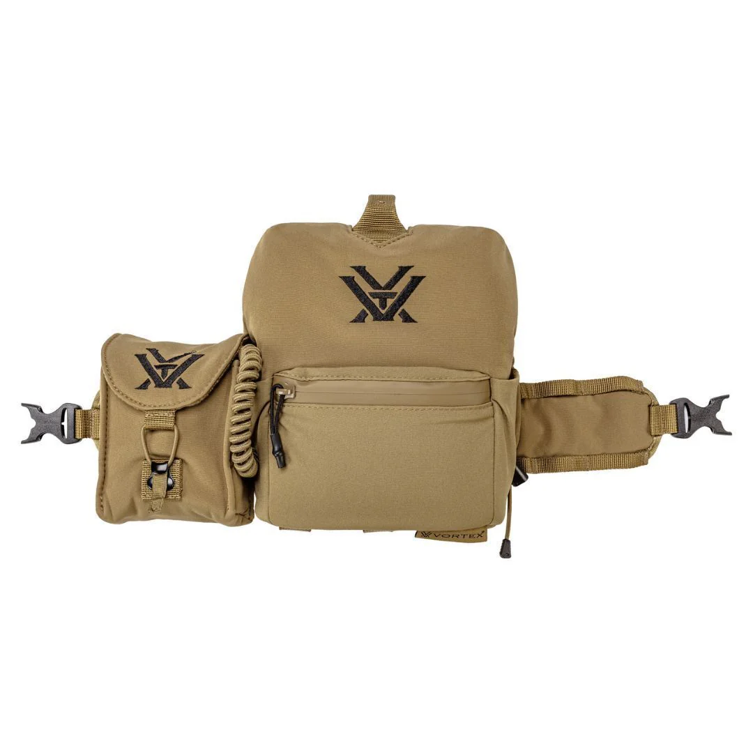 Vortex GlassPak Pro Laser Rangefinder Pouch with DWR-Treated Exterior-Microfiber Interior (Brown) - Image 3