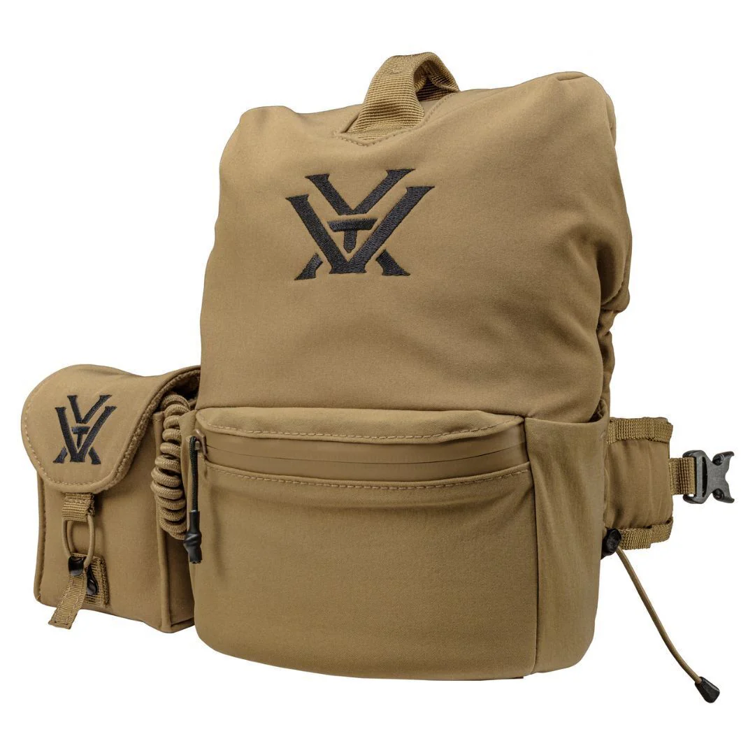 Vortex GlassPak Pro Laser Rangefinder Pouch with DWR-Treated Exterior-Microfiber Interior (Brown) - Image 4