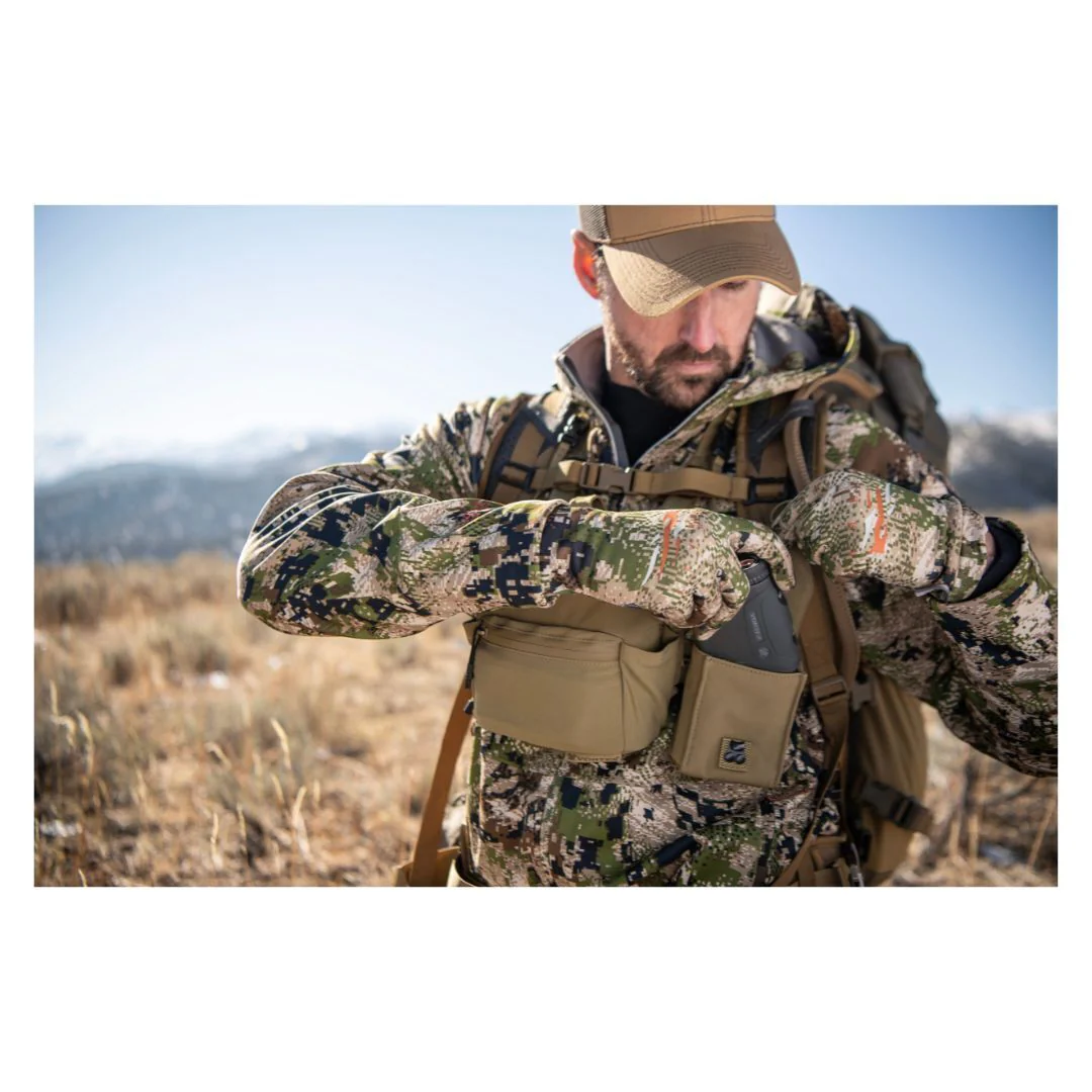 Vortex GlassPak Pro Laser Rangefinder Pouch with DWR-Treated Exterior-Microfiber Interior (Brown) - Image 7