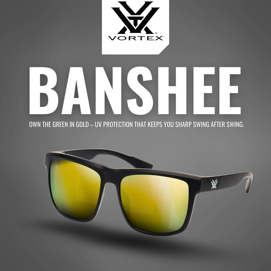 Vortex Blade Slope Golf Laser Rangefinder, Banshee UV Polarized Sunglasses & Cap - Image 3