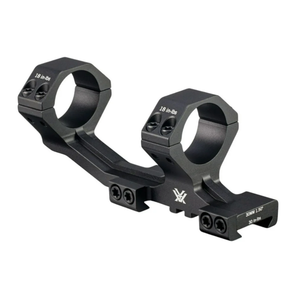 Vortex Sport Cantilever 30mm Picatinny Mount with 2-Inch Offset and 6061 Aluminum Body (Matte Black) - Image 3