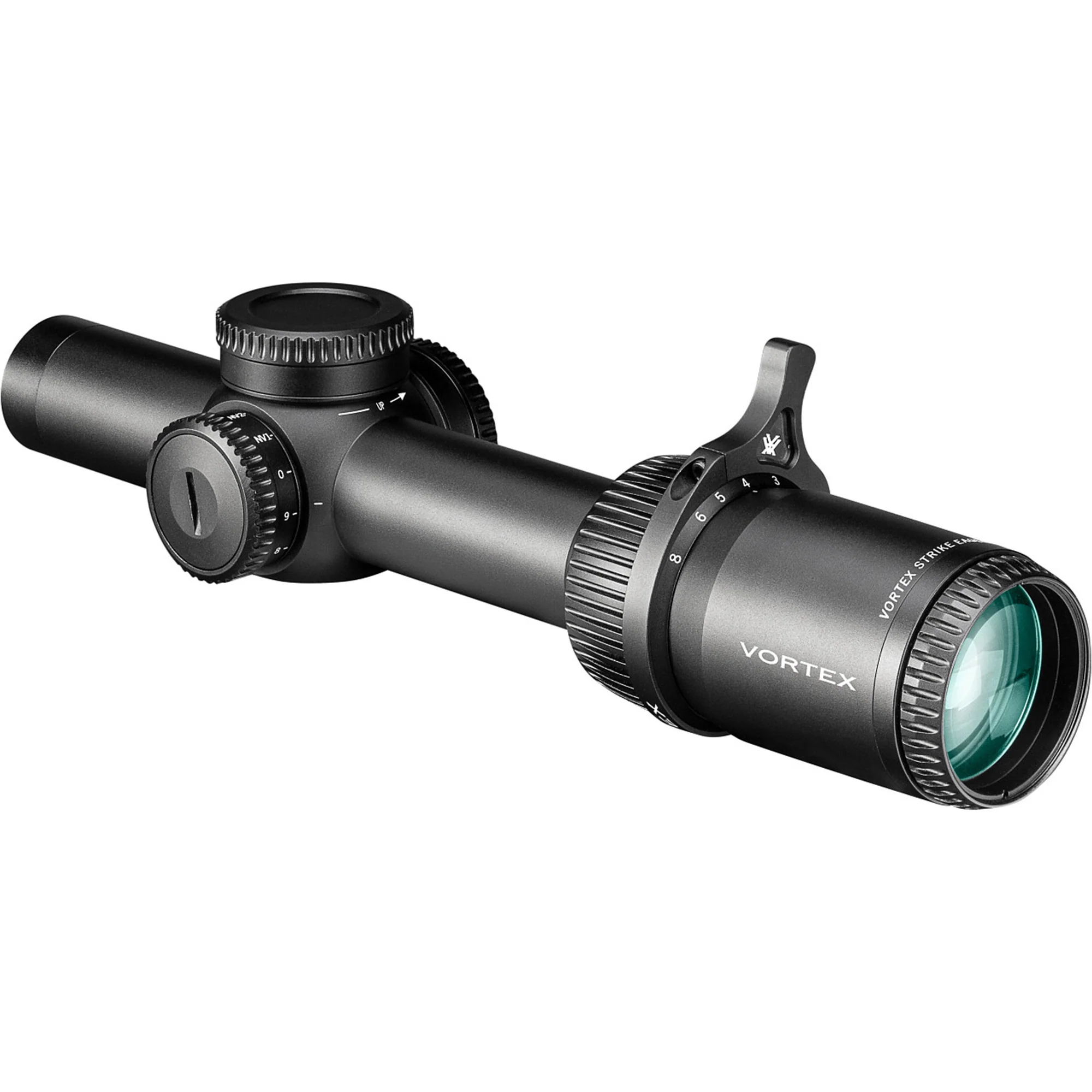 Vortex Strike Eagle® 1-8x24 FFP EBR-8 MOA Riflescope with Cantilever Mount - Image 2