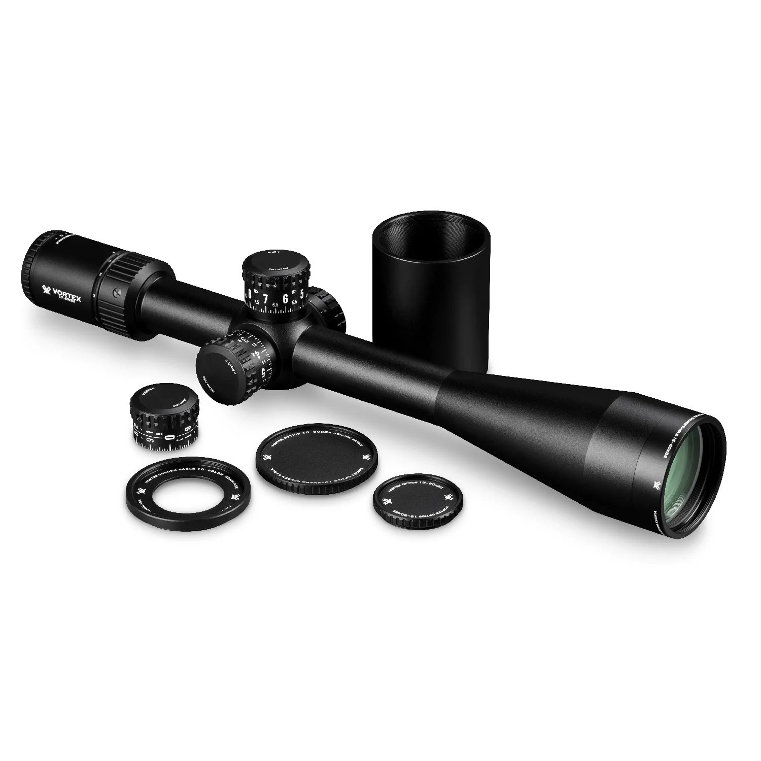 Vortex Golden Eagle HD 15-60x52 Riflescope (ECR-1 MOA Reticle) - Image 7