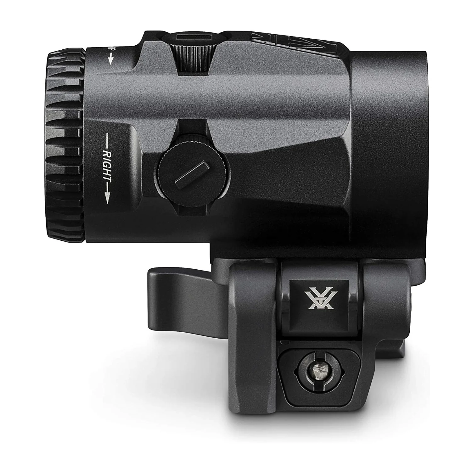 Vortex Micro3x Magnifier with Quick-Release Mount with Solar 2 MOA Red Dot and Hat (Black Camo) - Image 6