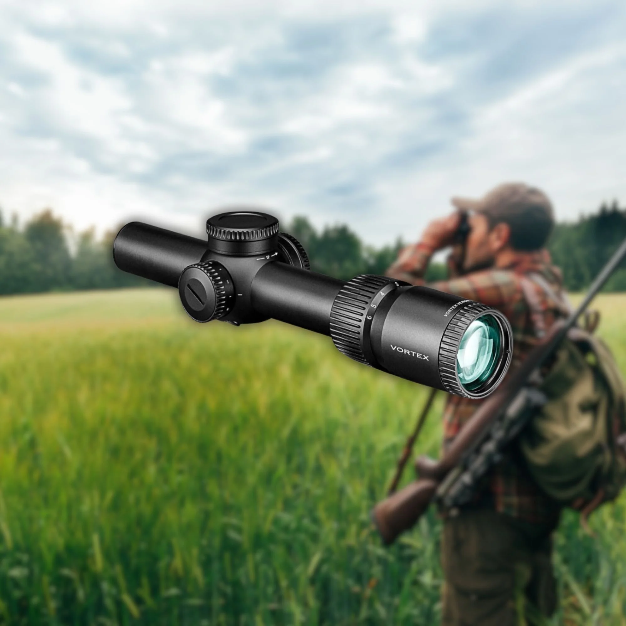 Vortex Venom 1 to 6x 24 SFP Riflescope - AR-BDC3 Reticle with 30mm Riflescope Mount - Image 6