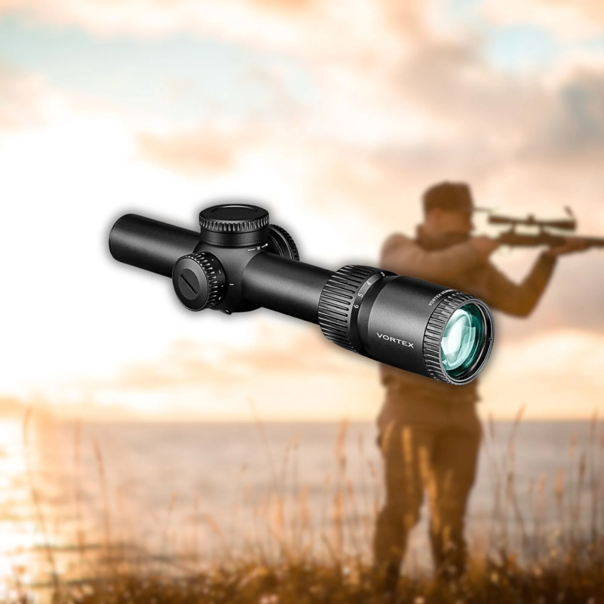 Vortex Venom 1 to 6x 24 SFP Riflescope - AR-BDC3 Reticle with 30mm Riflescope Mount - Image 7