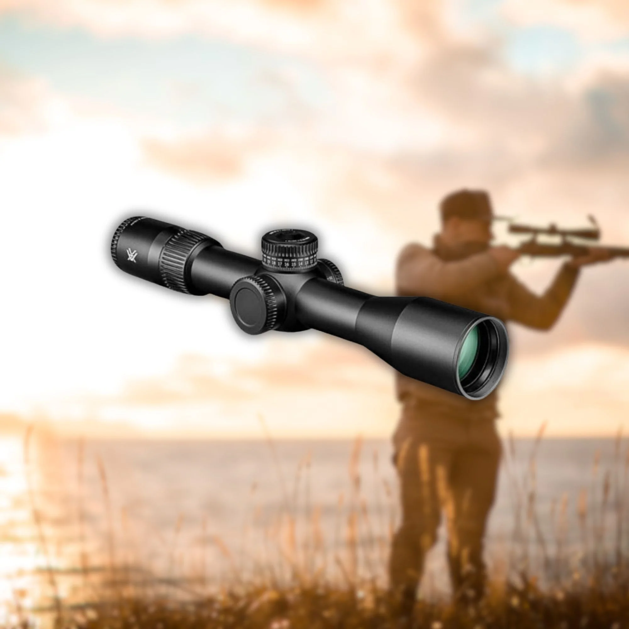 Vortex Venom 3 to 15x 44 FFP Riflescope - EBR-7C MRAD Reticle with 34mm Riflescope Rings - Image 7