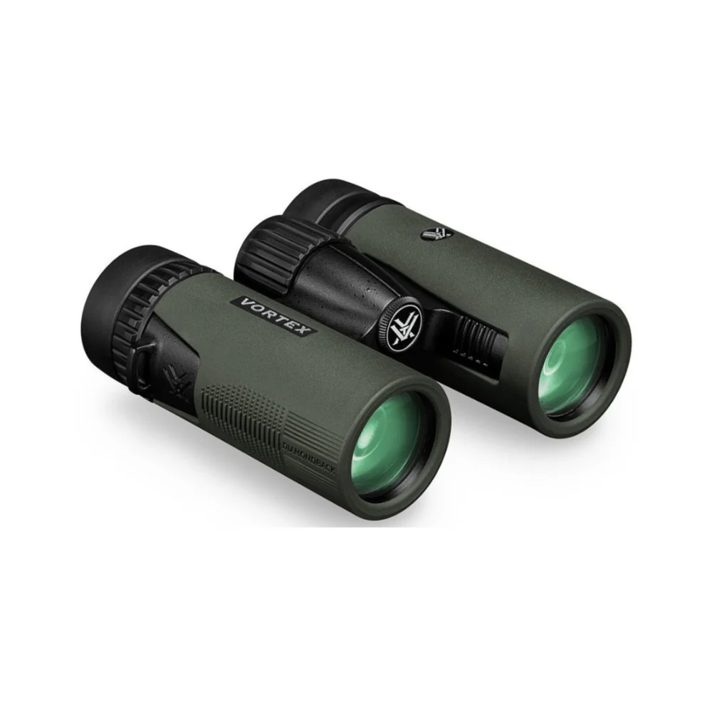 Vortex 10x32 Diamondback Roof Prism Binoculars with Glasspak Harness Case and Accessory Bundle - Image 7