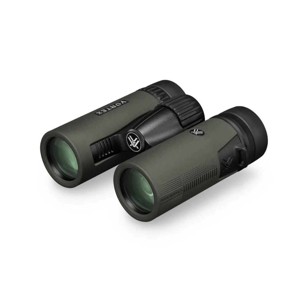 Vortex 10x32 Diamondback Roof Prism Binoculars with Glasspak Harness Case and Accessory Bundle - Image 8