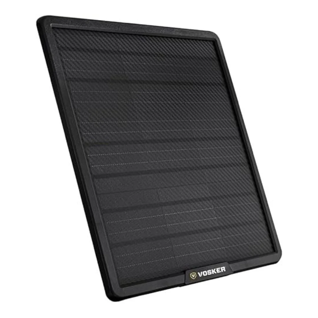Vosker 2-in-1 Solar 15000 mAh Wireless Outdoor USB Battery Pack Power Bank (Black) - Image 2