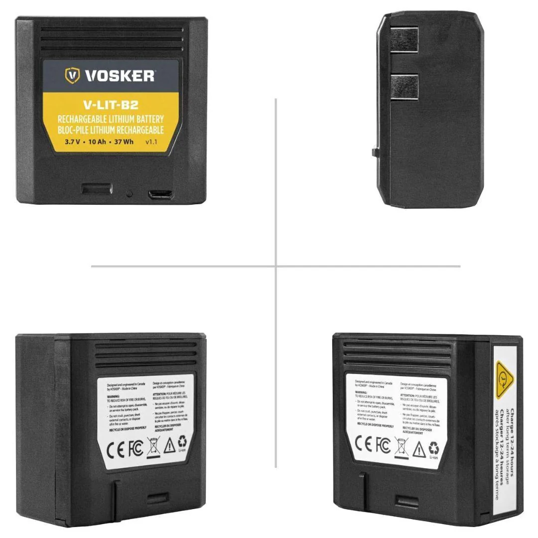Vosker Rechargeable 10000mAh Weather Resistant Lithium Battery Pack for V150 Surveillance Camera - Image 2