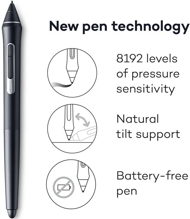 Wacom PTH860 Intuos Pro Creative Pen Tablet (Black, Large) - Image 4