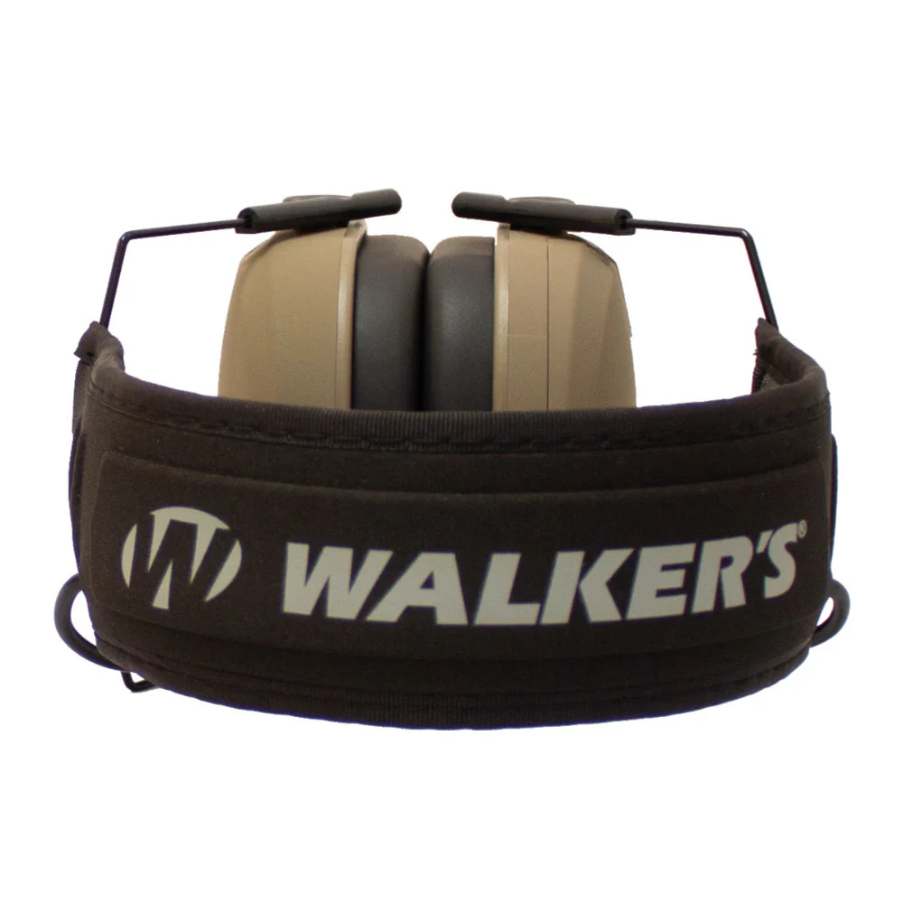 Walker's Razor Slim Electronic Shooting Hearing Protection Muff, Distressed Flag - Image 3