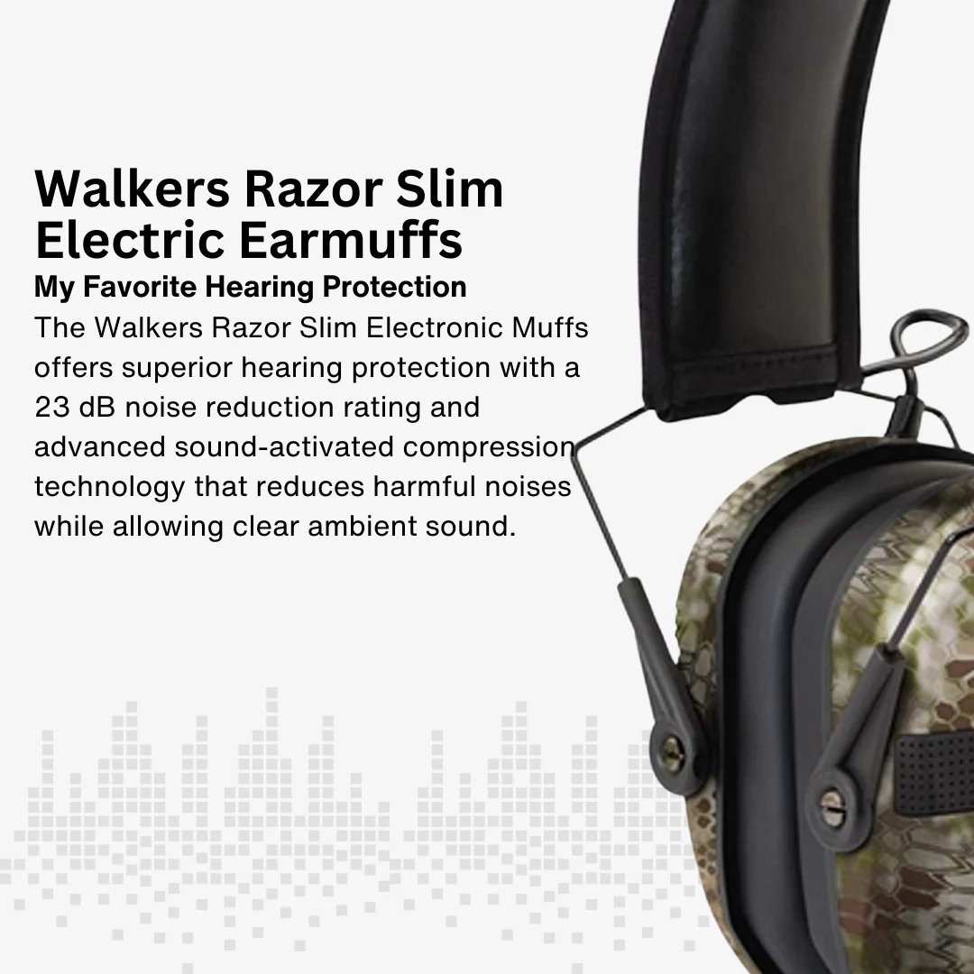 Walker's Razor Walkie Talkie Bundle with Ear Muff (Kryptek Camo) and Accessories - Image 5