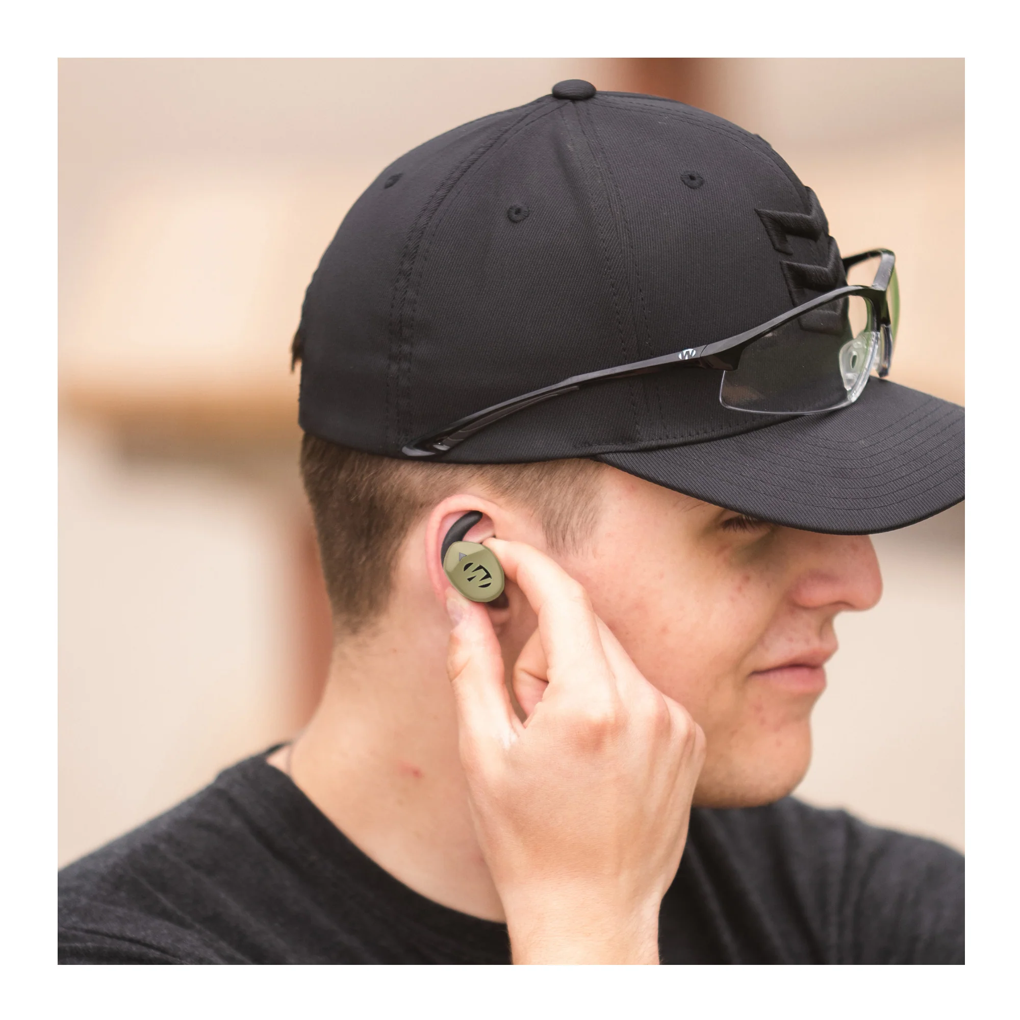 Walkers Silencer BT 2.0 Rechargeable Electronic Earbuds (OD Green) - Image 5