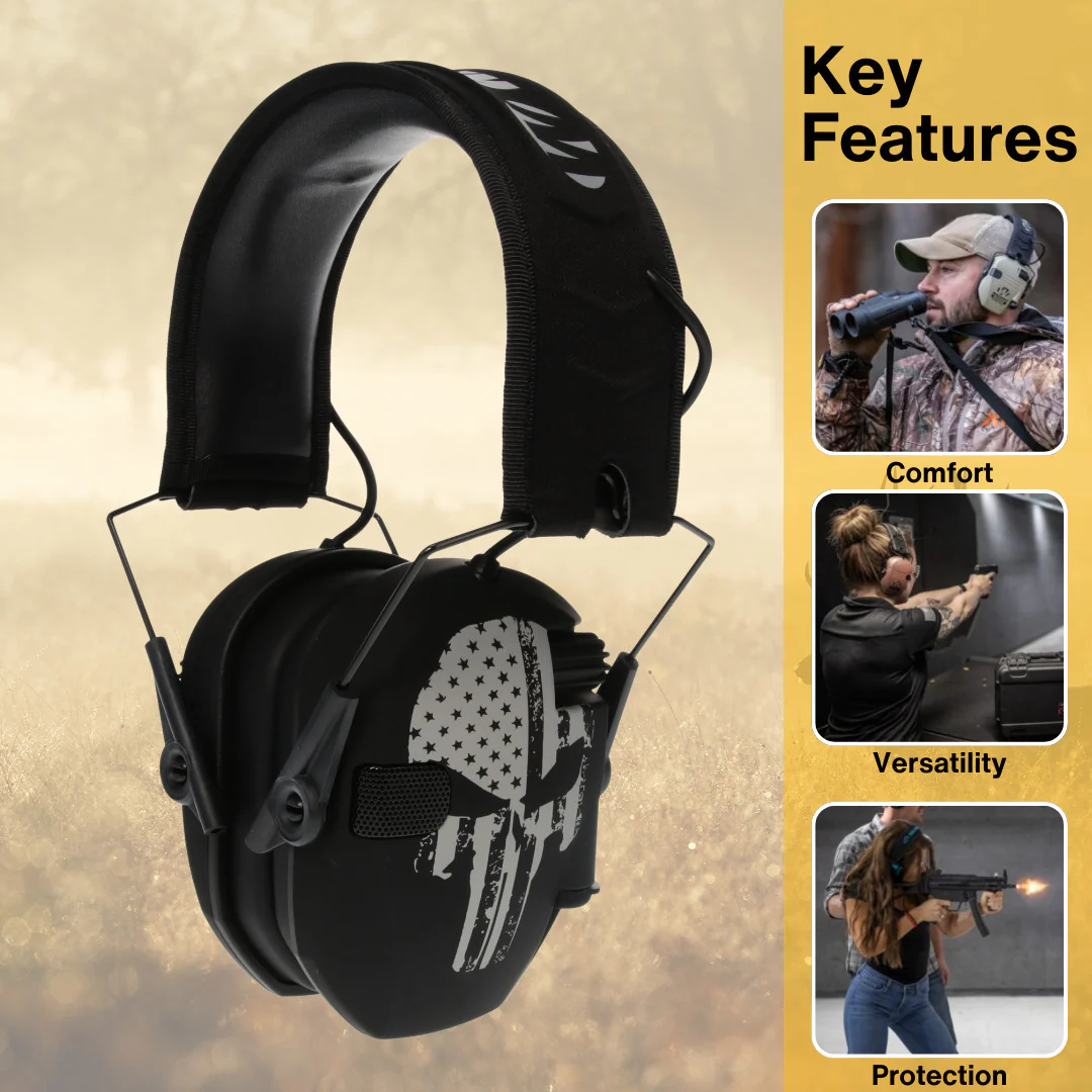 Walkers Razor Walkie Talkie Bundle with Ear Muffs and Accessories - Image 3