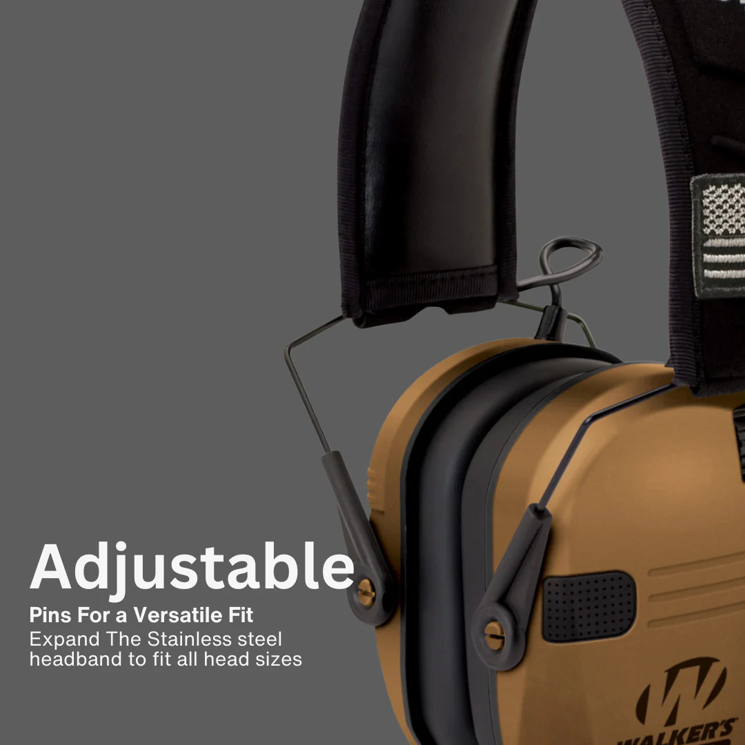 Walkers Razor Walkie Talkie Bundle with Ear Muffs and Accessories - Image 3