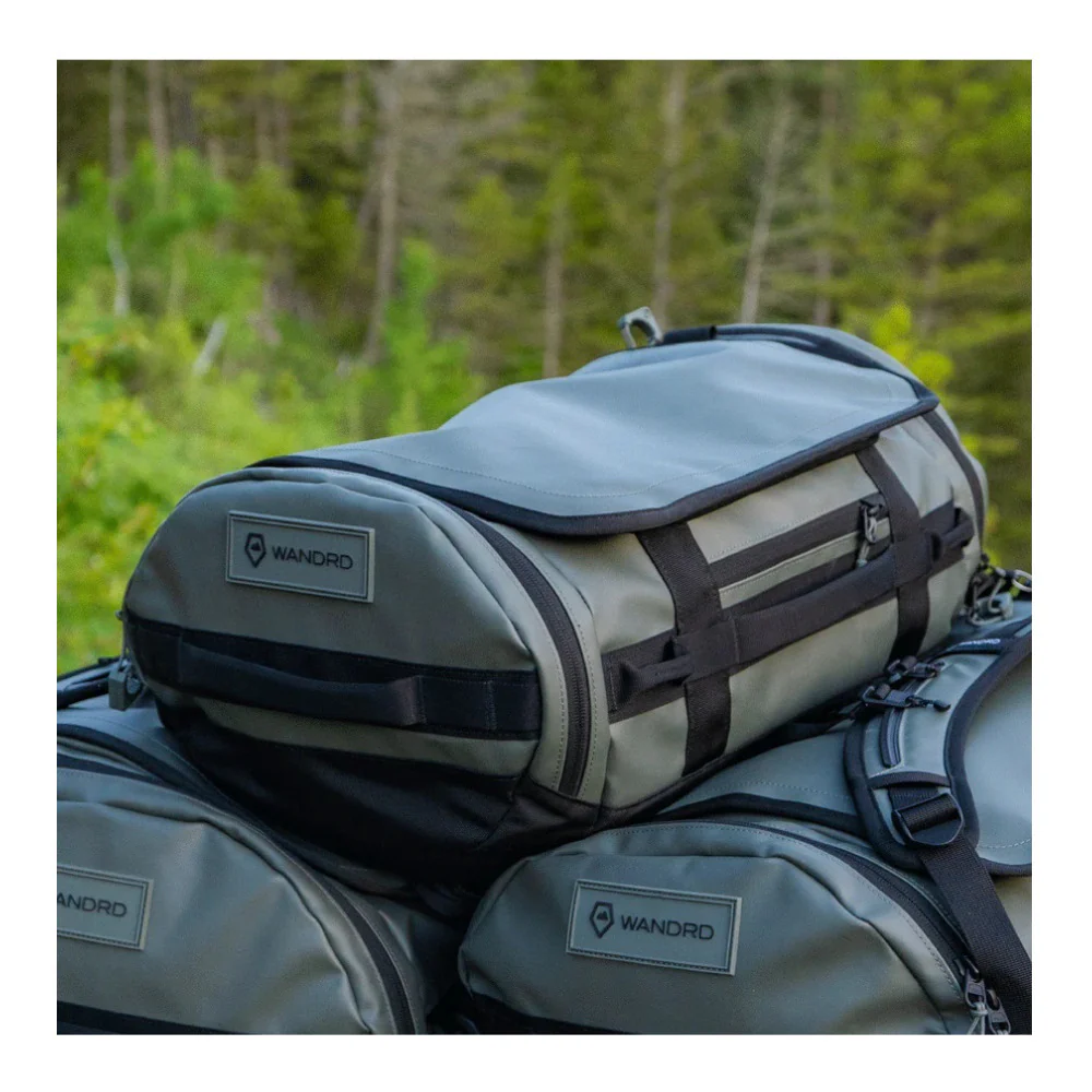 WANDRD CARRYALL 30L Duffel Bag - Rugged Travel and Gear Hauler (Wasatch Green) - Image 7