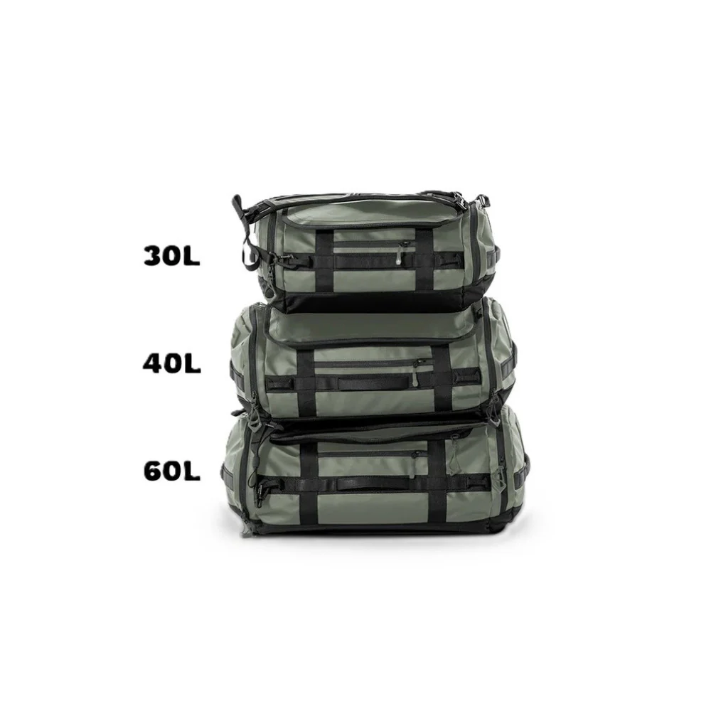 WANDRD CARRYALL 30L Duffel Bag - Rugged Travel and Gear Hauler (Wasatch Green) - Image 9