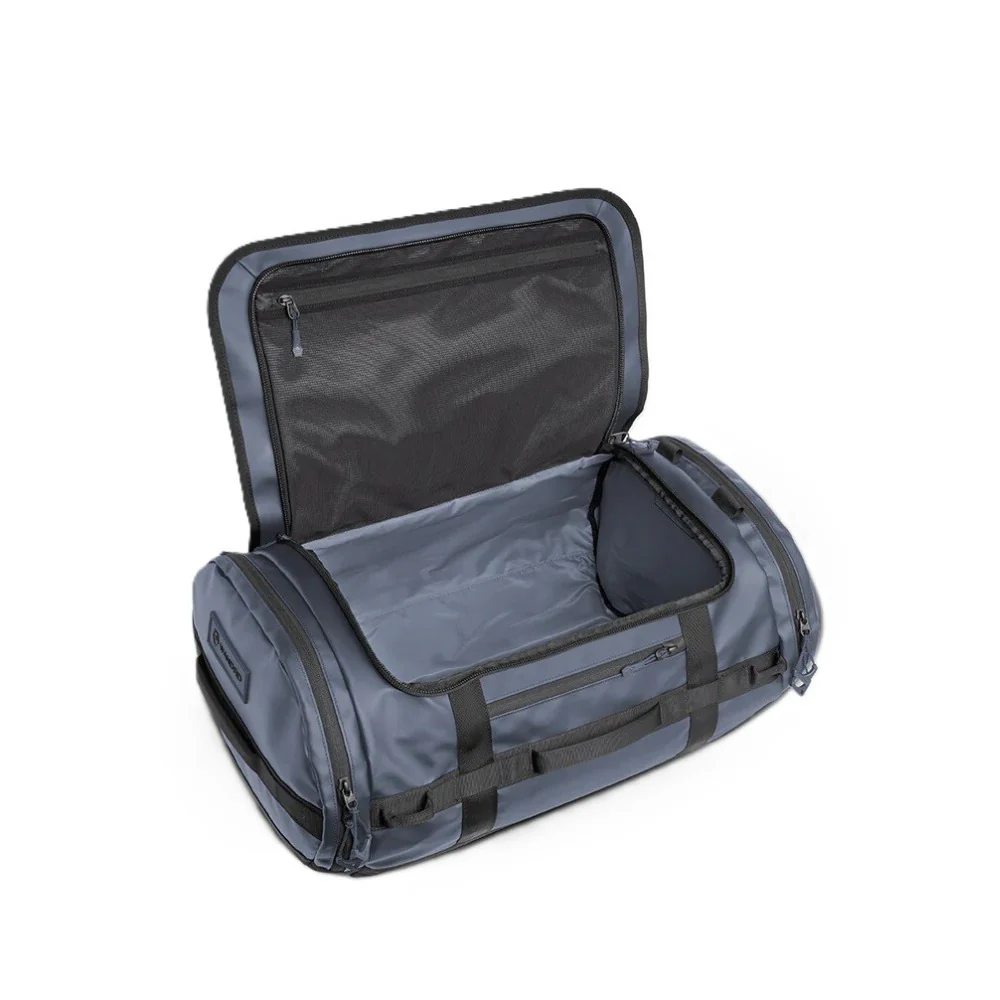 WANDRD CARRYALL 40L Duffel Bag - Rugged Travel and Gear Hauler (Aegean Blue) - Image 4