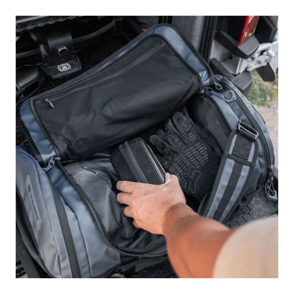 WANDRD CARRYALL 40L Duffel Bag - Rugged Travel and Gear Hauler (Aegean Blue) - Image 7