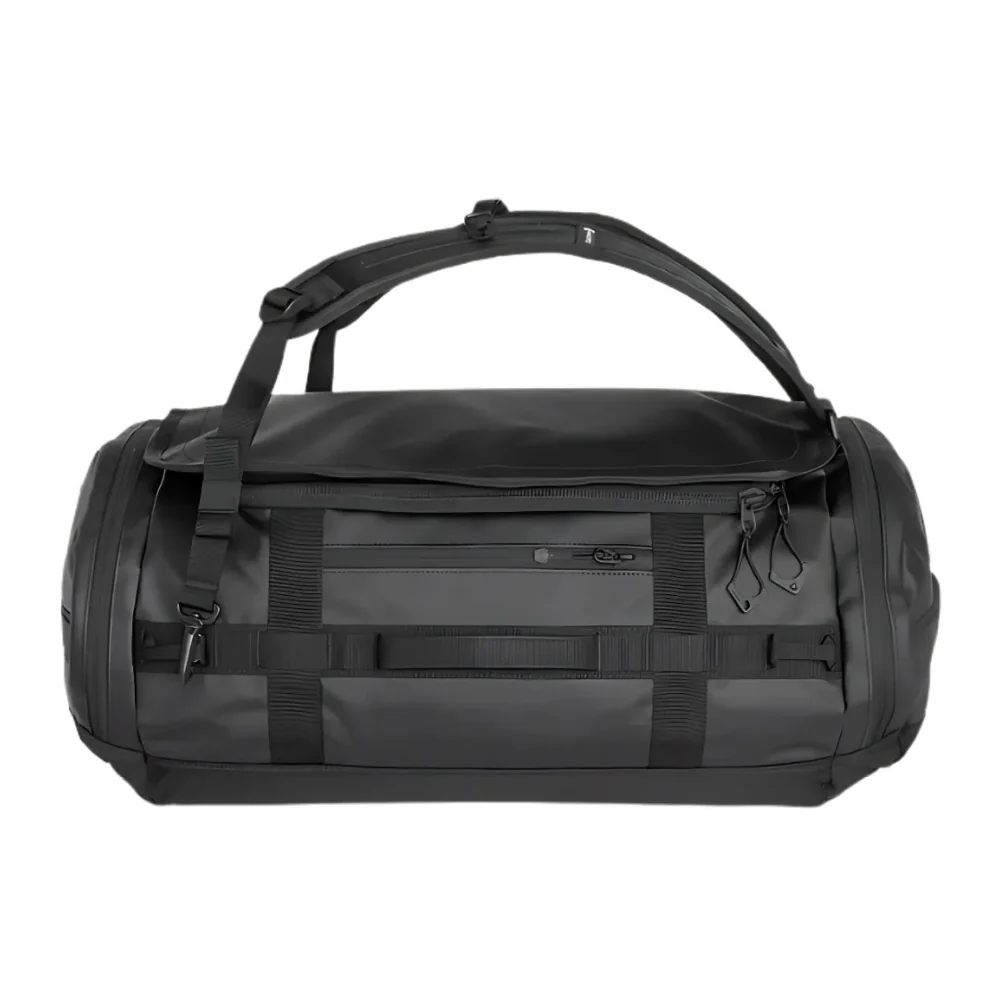 WANDRD CARRYALL Duffel Bag 40L with Backpack Straps and Locking Zippers (Black)