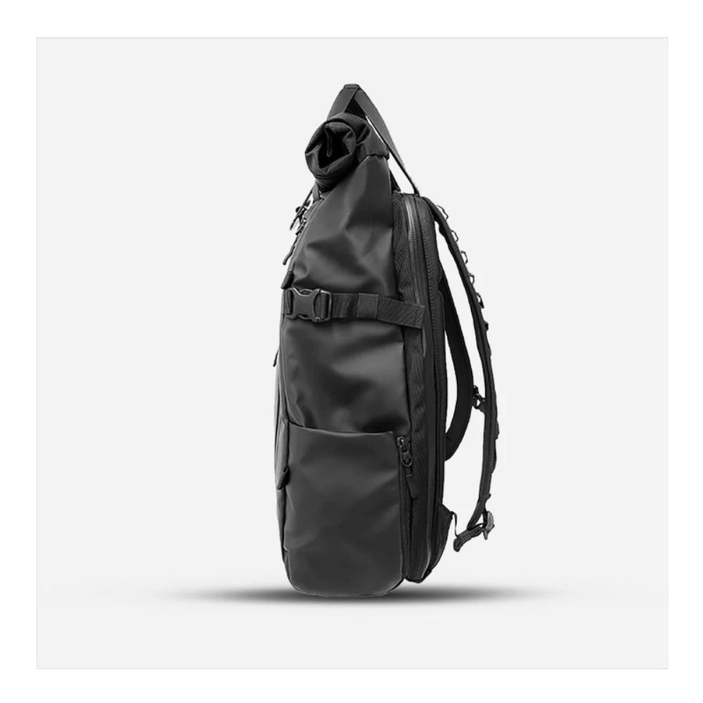 Wandrd PRVKE Backpack – Weather-Resistant and Expandable Bundle (Black) - Image 3