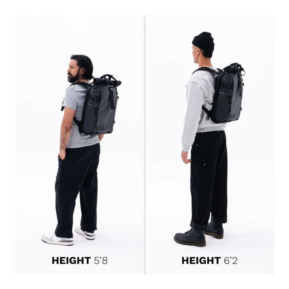 Wandrd PRVKE Backpack – Weather-Resistant and Expandable Bundle (Black) - Image 8