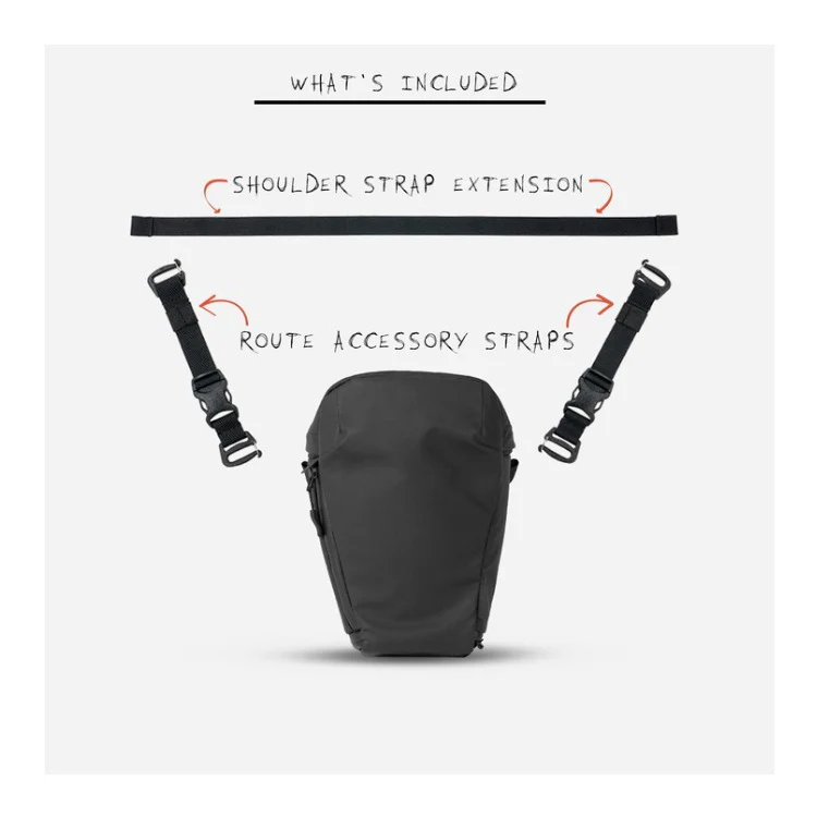 Wandrd Route Pack Rugged and Versatile Camera Bag with Quick Access (Black) - Image 7