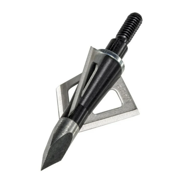 Wasp Boss 100-Grain Fixed-Blade Broadhead Arrow (6-Pack) and Case Bundle - Image 3