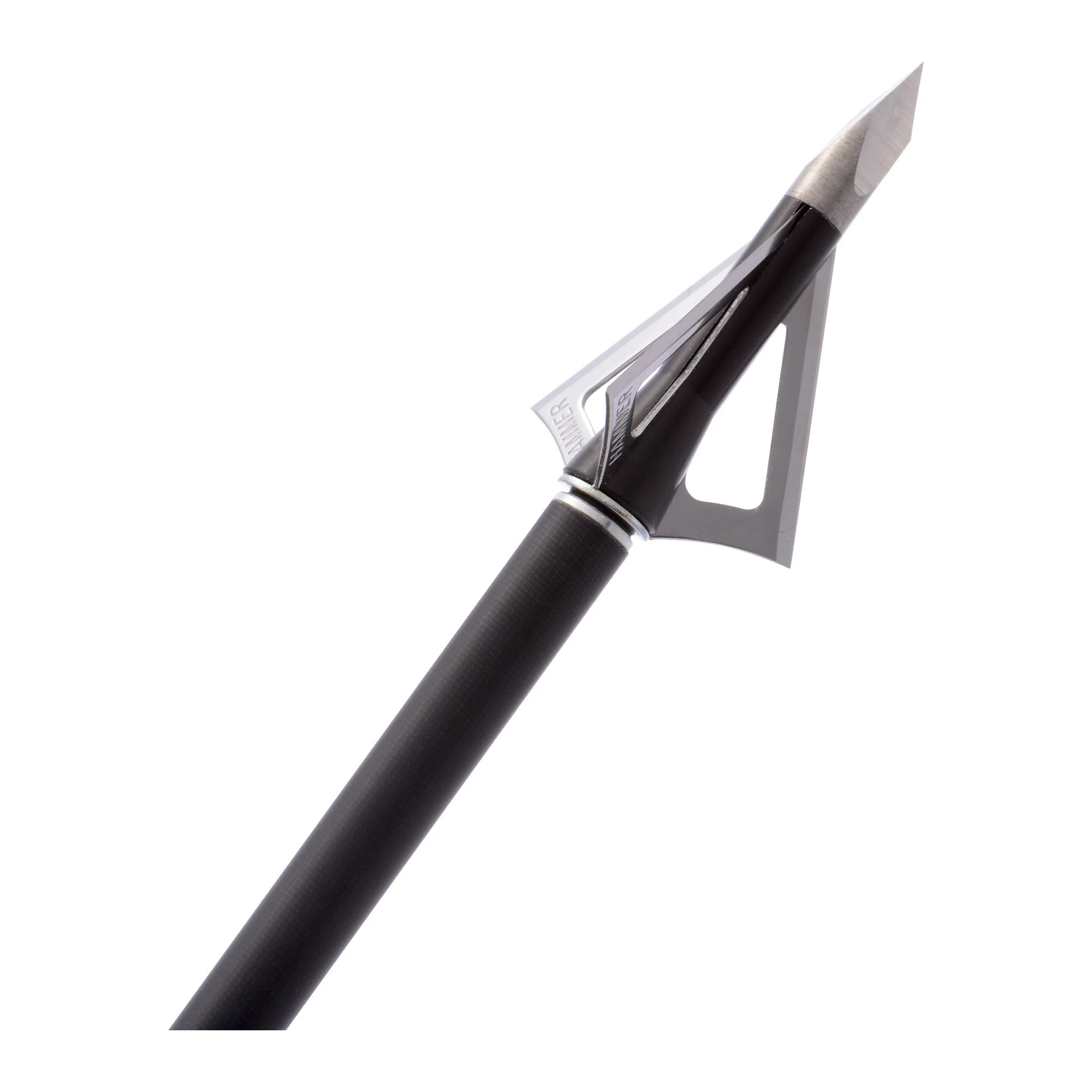 Wasp Hammer 125 Grain Broadhead Arrow with SST Smart Tip (6 Pack) with Case - Image 3