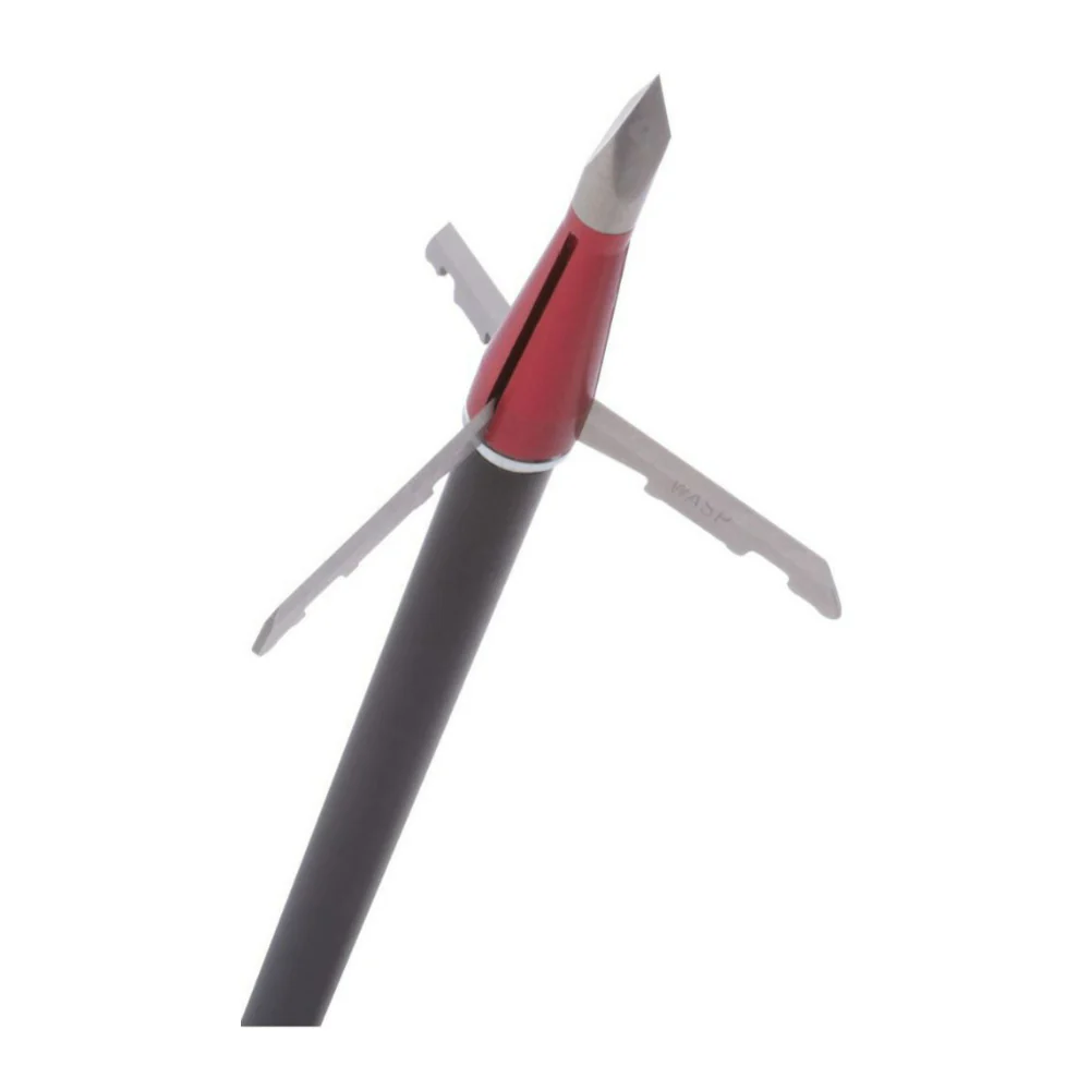 Wasp Jak X 100 Grain Mechanical Broadhead Crossbow Arrow 3 Pack - Image 2