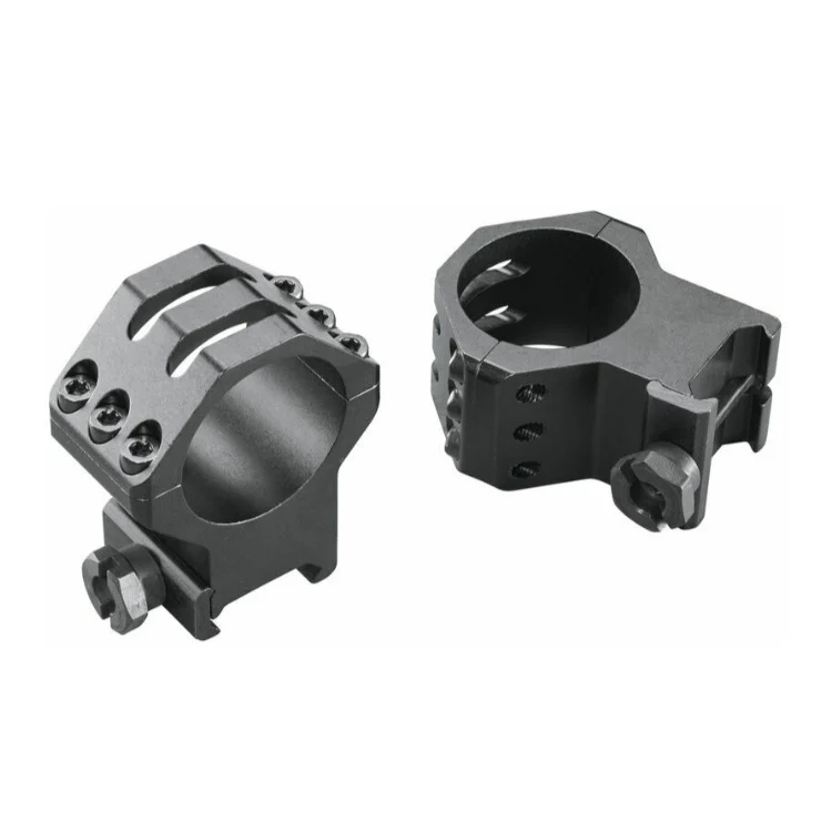 Weaver 6-Hole Skeleton 30mm X-High Scope Rings (Matte)