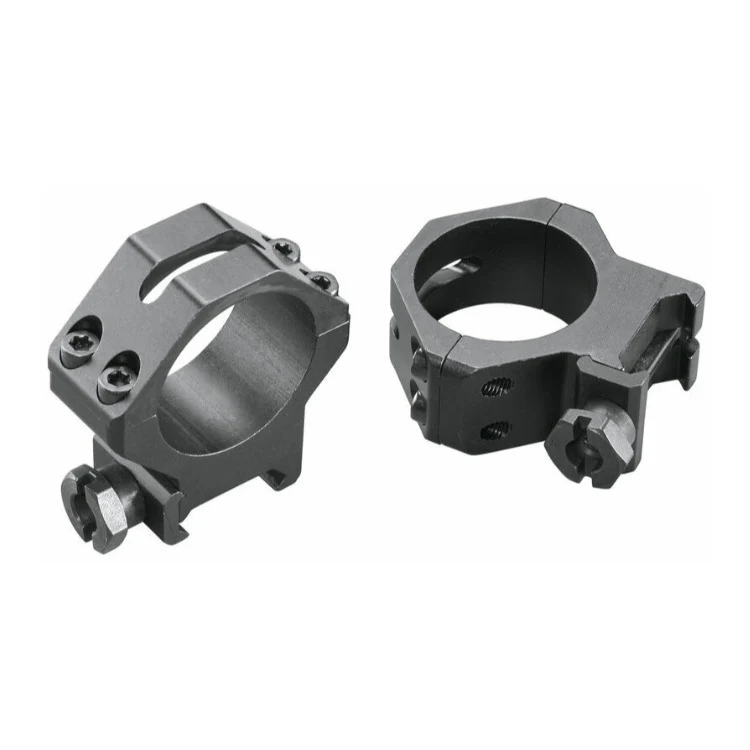 Weaver 4-Hole Skeleton 30mm Medium Scope Rings (Matte Classic)