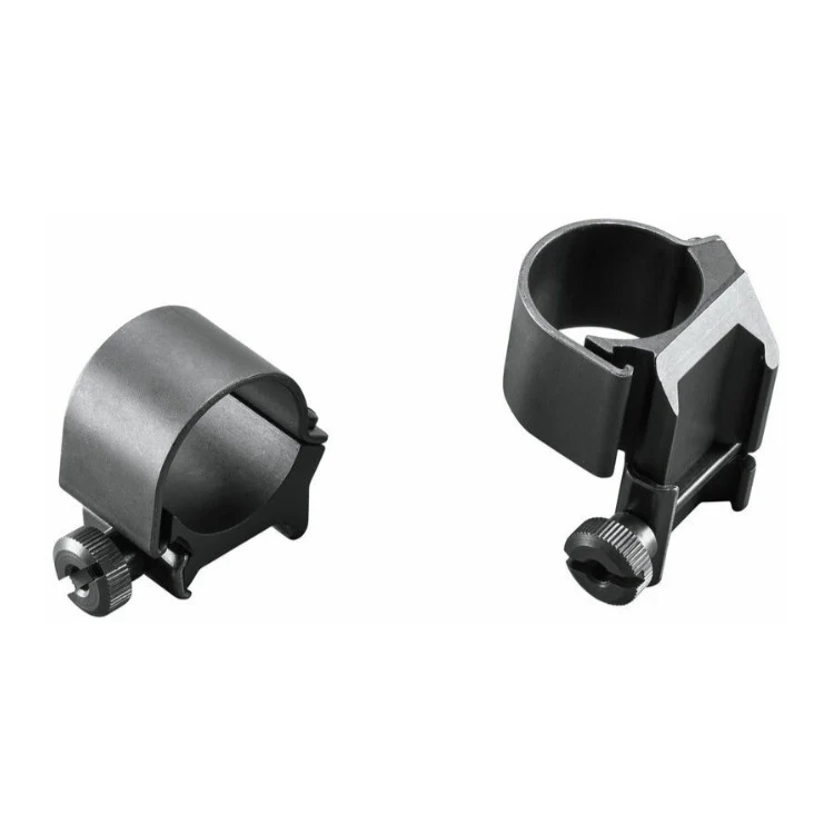 Weaver Extension Detachable Medium Top Mount Rings (Black, 1-inch)