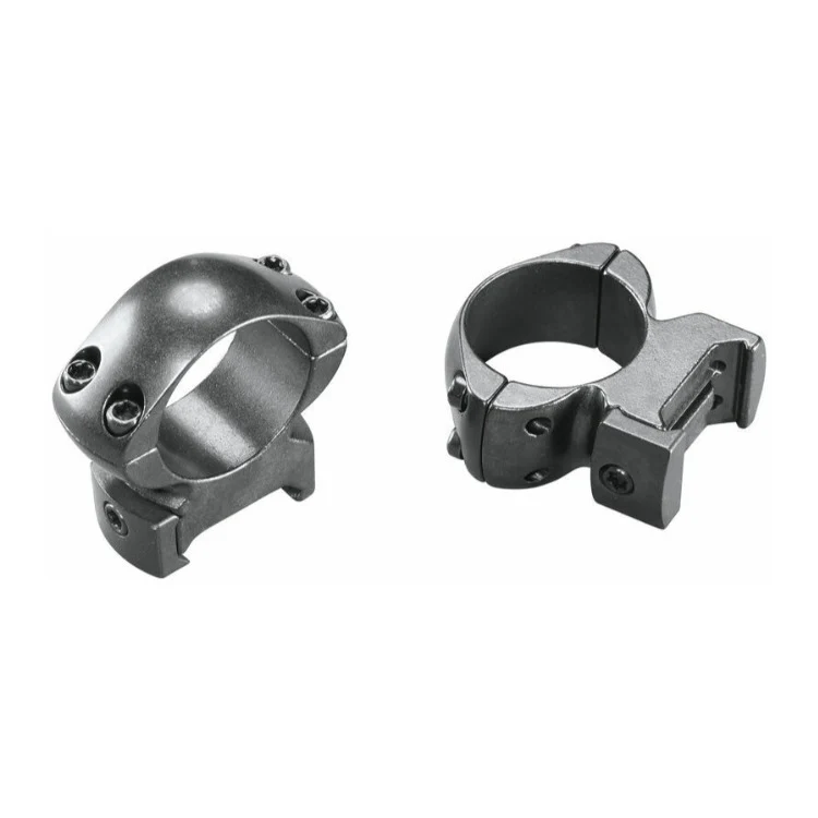 Weaver Grand Slam Steel Top Mount Rings (High, 1-Inch, Black)
