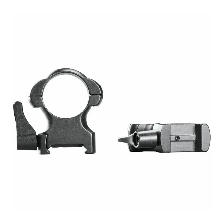 Weaver Lever Lok Top Mount Rings (X-High, 1-inch, Matte) - Image 2